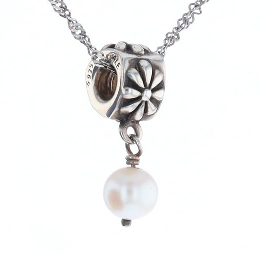 Retired Pandora Pearl Posy Charm