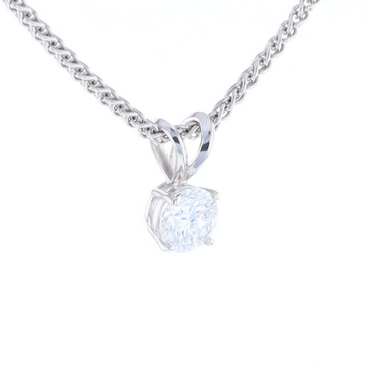 Lab Grown Diamond Solitaire Pendant