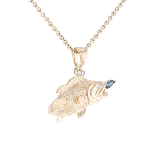 Large Mouth Bass Pendant
