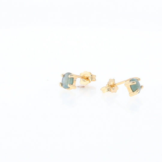 Cat's Eye Alexandrite Studs