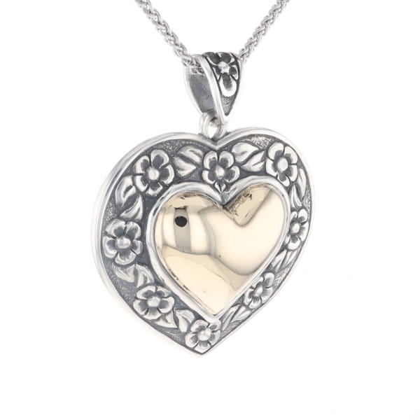 James Avery "Heart of Gold" Pendant