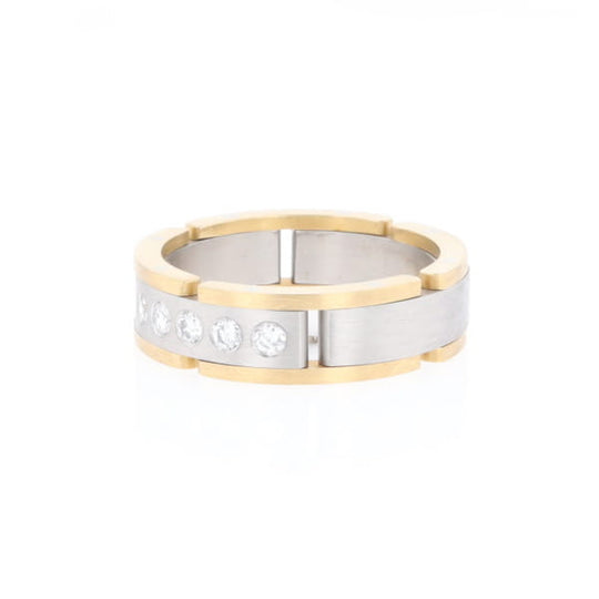 Moveable Men's 5 Diamond Ring