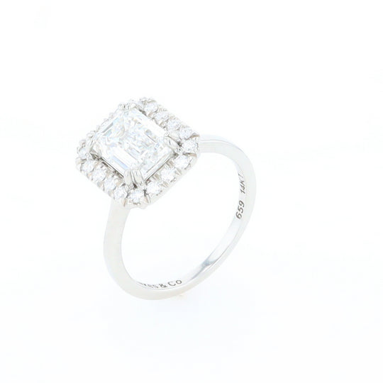 Emerald Cut Diamond Engagement Ring