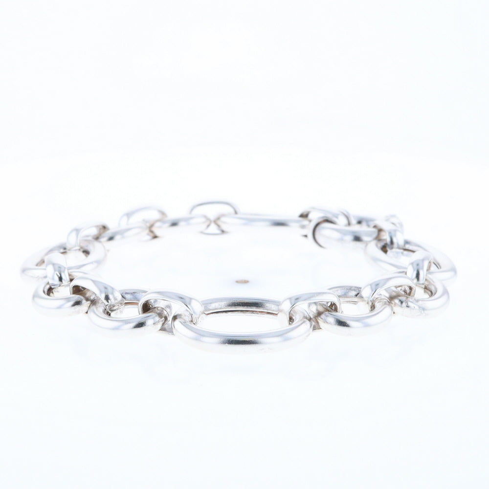 Sterling Silver Open Cable Link Bracelet