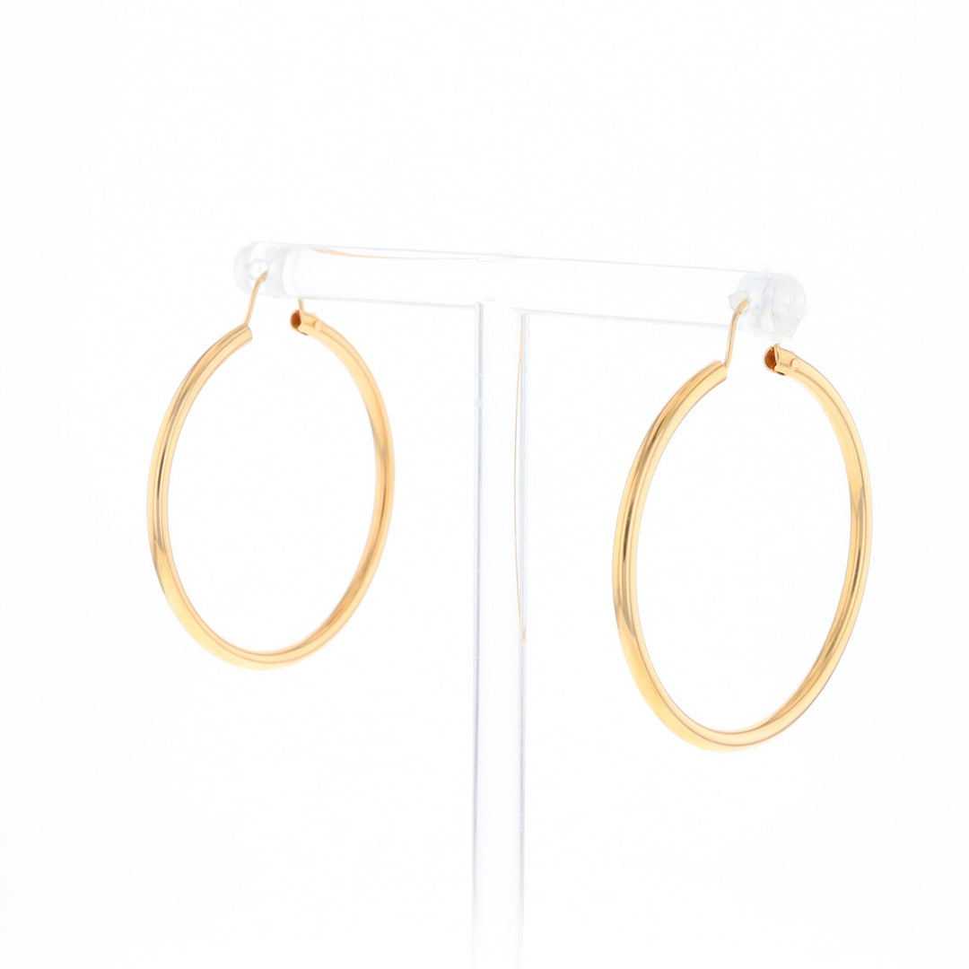 Gold Hoop Earrings