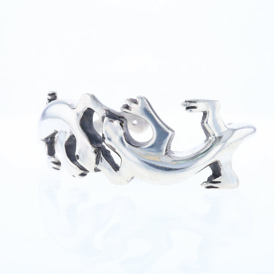 Sterling Silver Lizard Cuff Bracelet