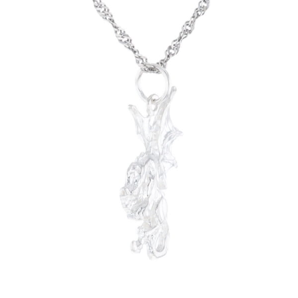 Silver Dragon Pendant