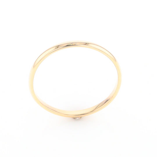 Thin Gold Wedding Band