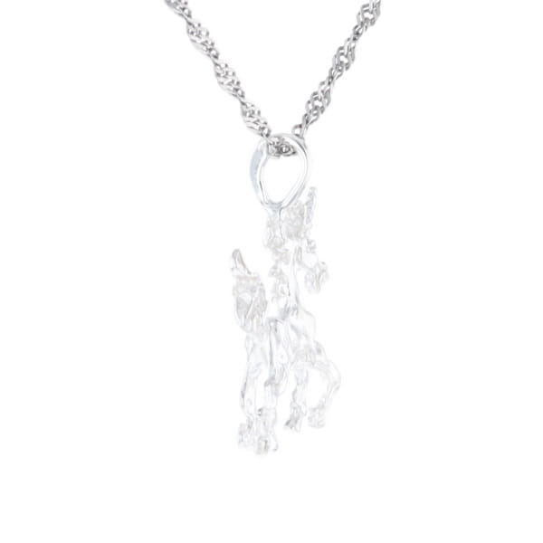 Silver Unicorn Pendant