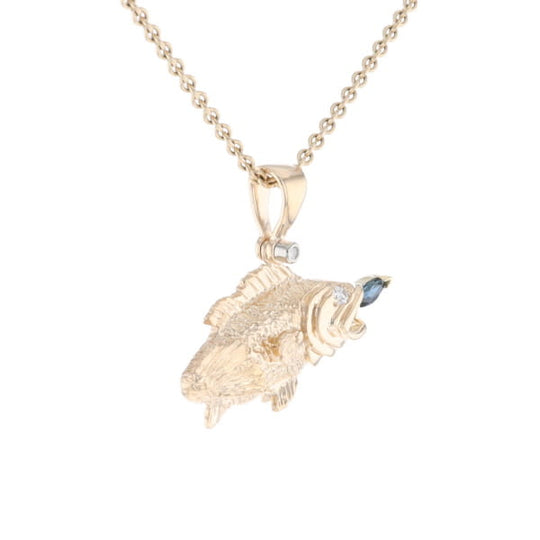 Large Mouth Bass Pendant