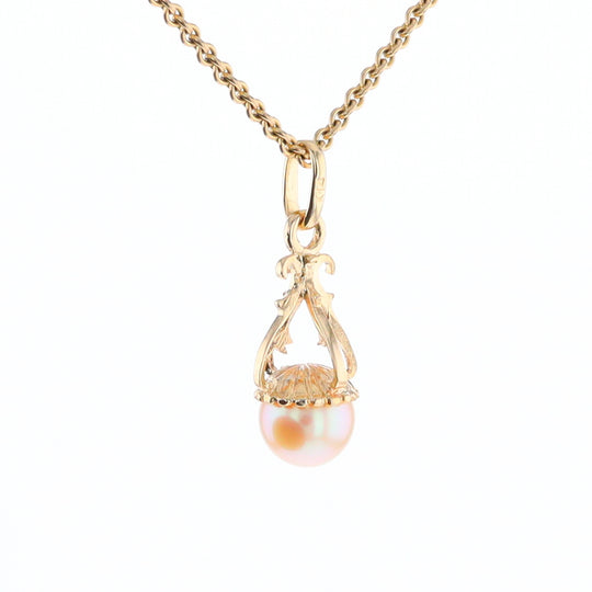 Swirl Chandelier Pearl Pendant