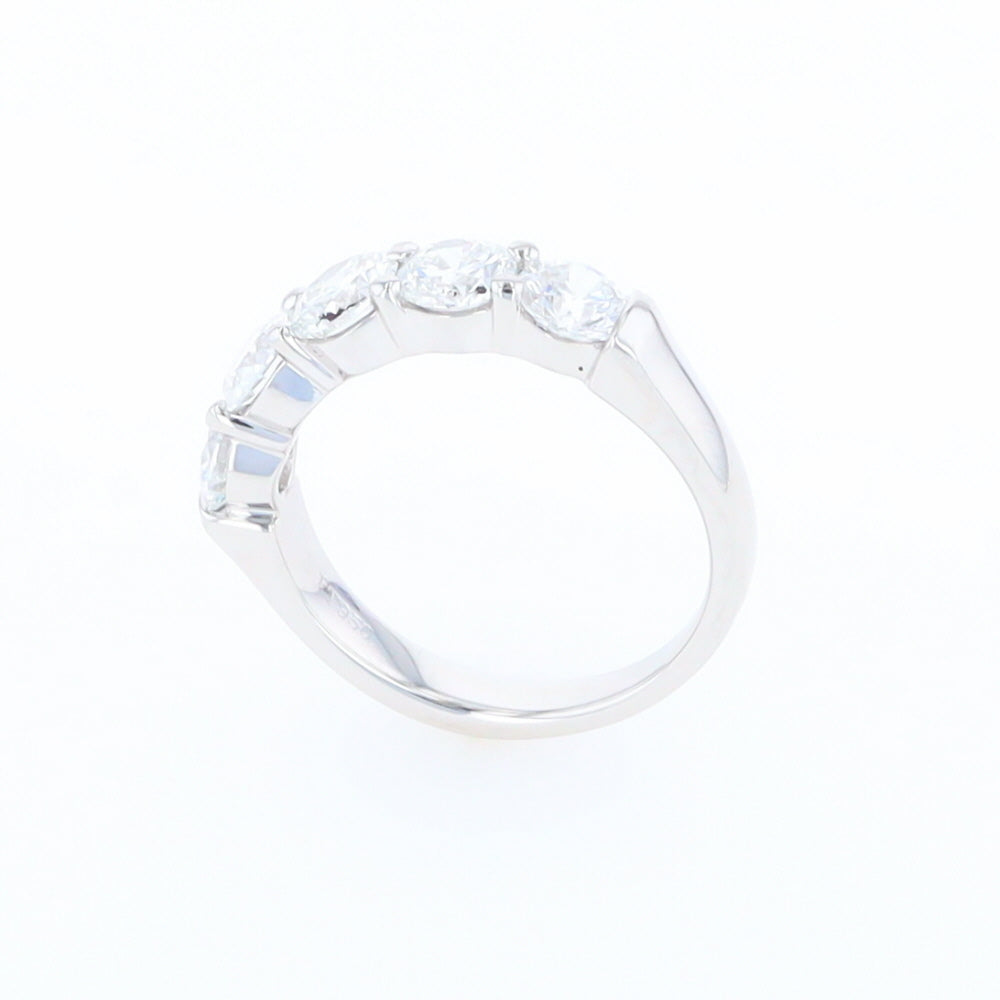 5 Diamond Wedding Band