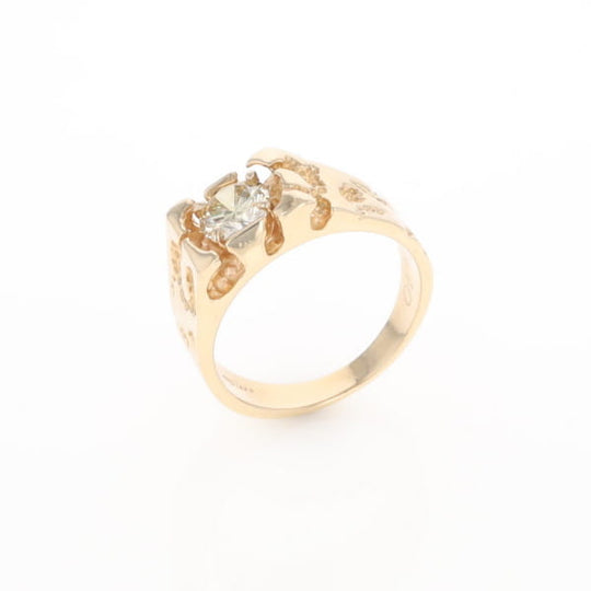 Men's Faux Nugget Style Diamond Ring