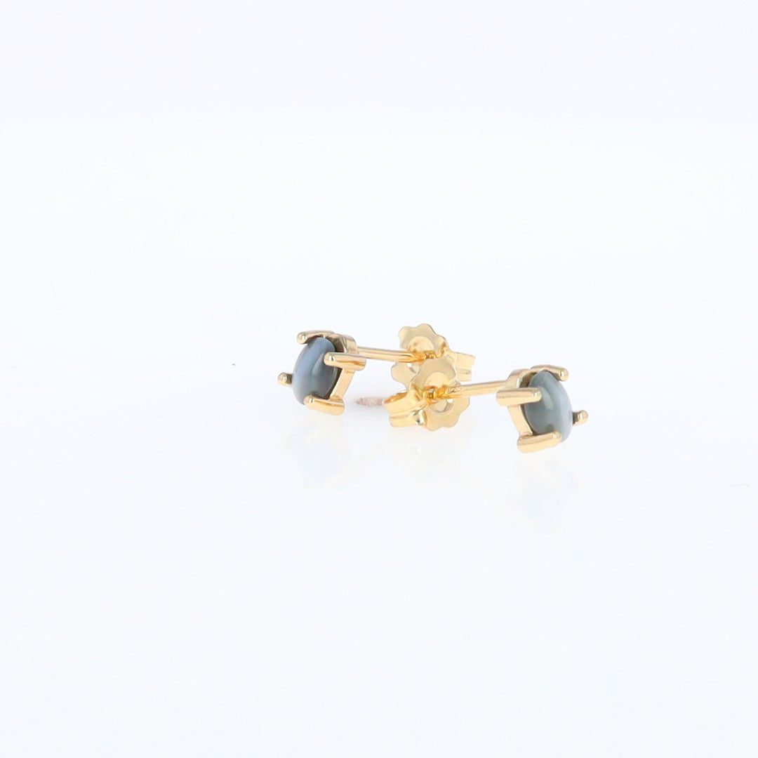 Cat's Eye Alexandrite Studs