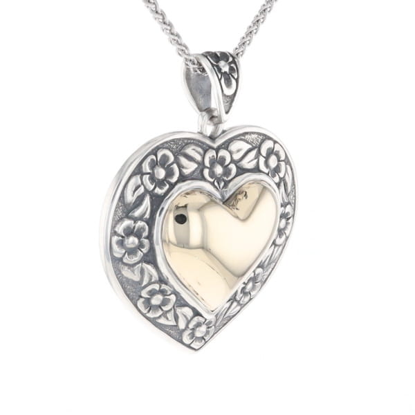 James Avery "Heart of Gold" Pendant
