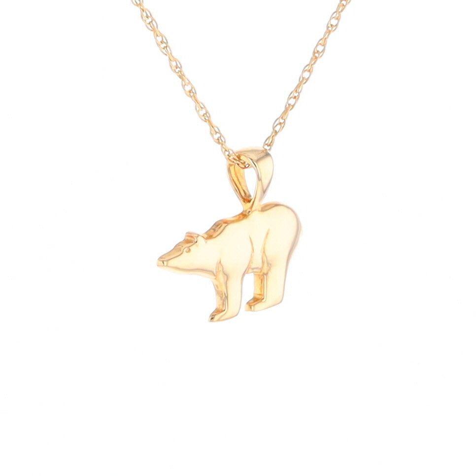 Small Polar Bear Pendant