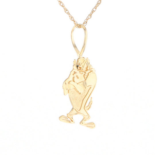 Gold Tasmanian Devil Charm