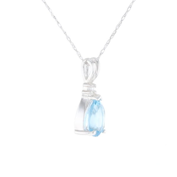 Blue Topaz Pendant