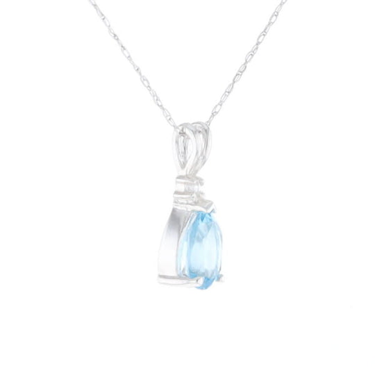 Blue Topaz Pendant