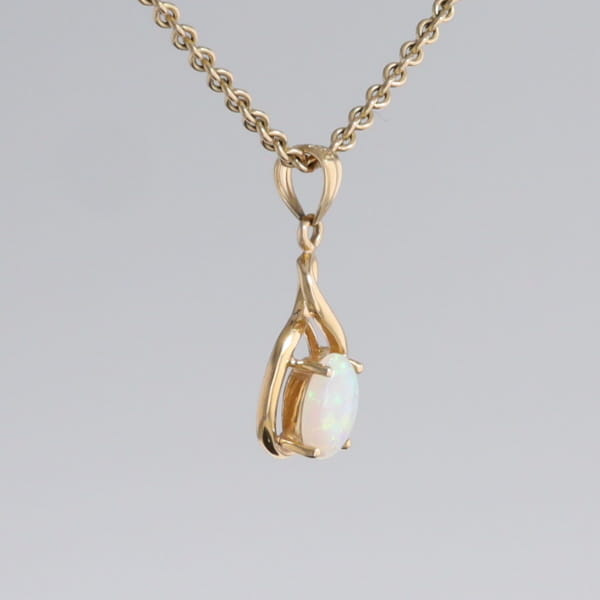 Swirl Opal Pendant