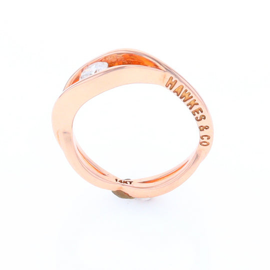 Entwined Bands of Love Ring (Ready to Ship)