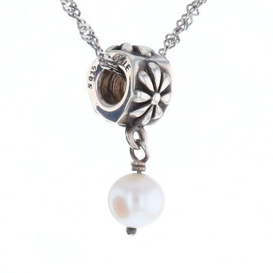 Retired Pandora Pearl Posy Charm