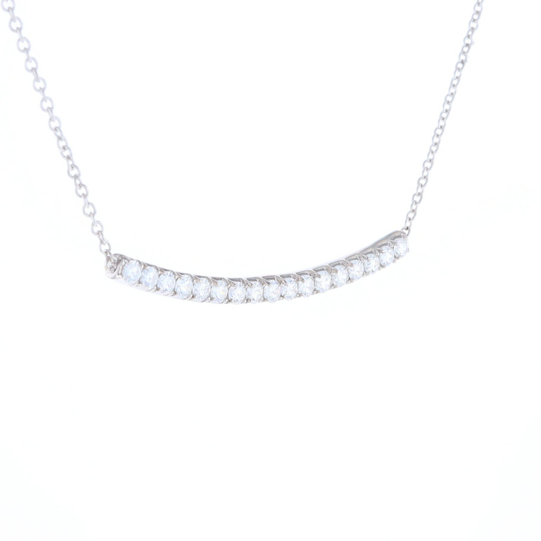 Diamond Bar Necklace