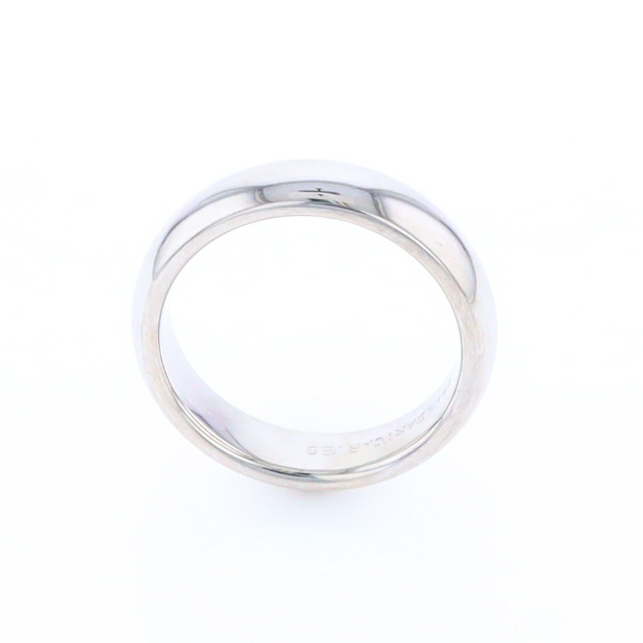 White Gold Wedding Band