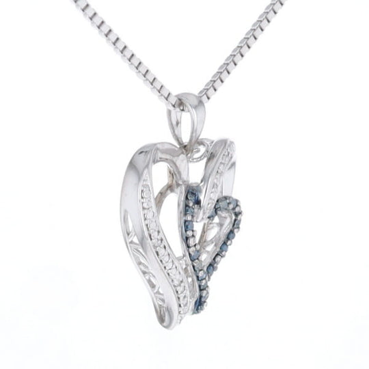Double Open Heart Pendant
