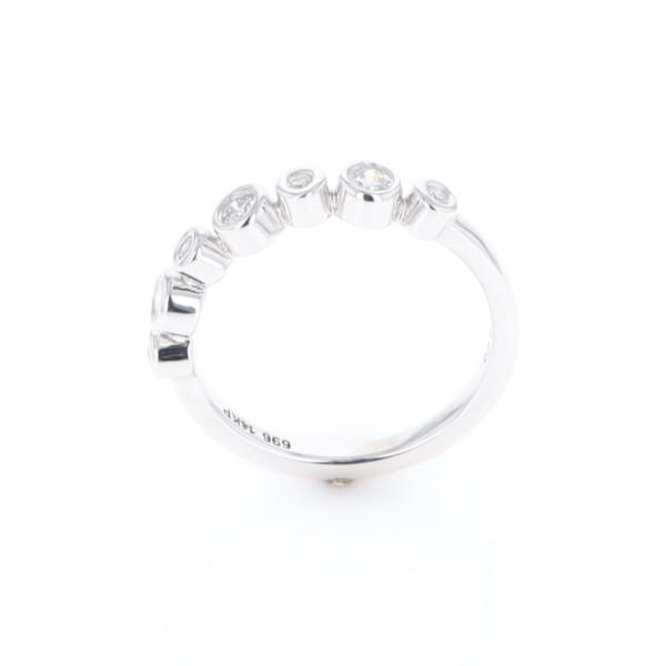 7-Stone Bezel Set Diamond ring