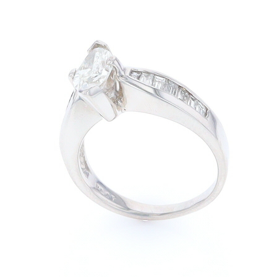 Marquise Diamond Engagement Ring