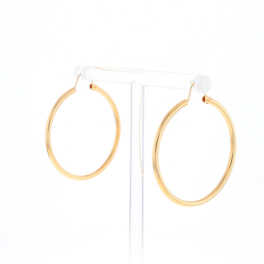 Gold Hoop Earrings