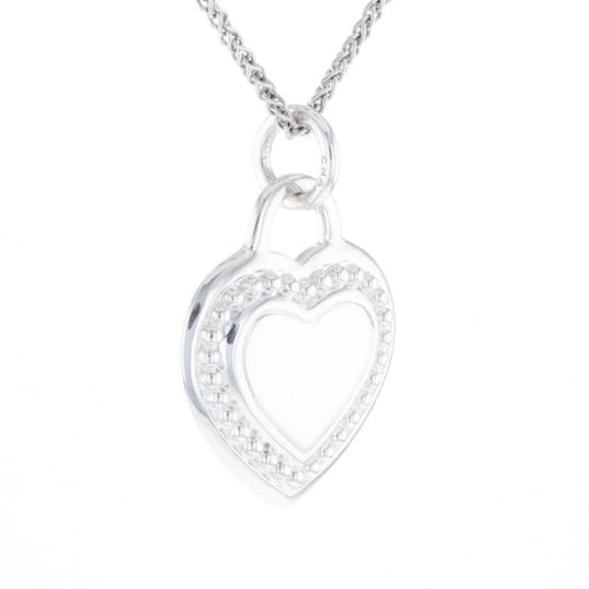 Judith Ripka Beaded Heart Pendant