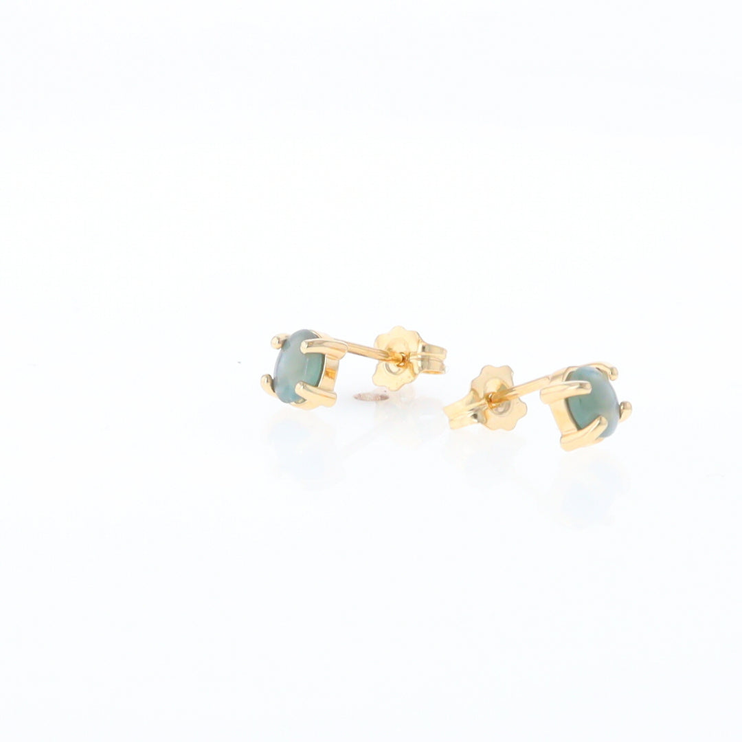 Cat's Eye Alexandrite Studs