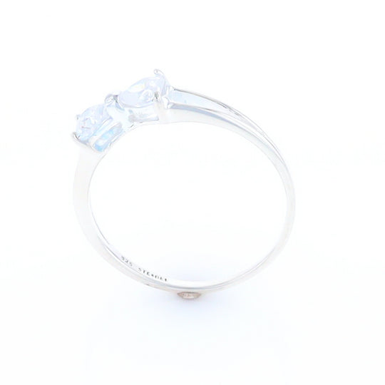 Cubic Zirconia Bow Tie Ring