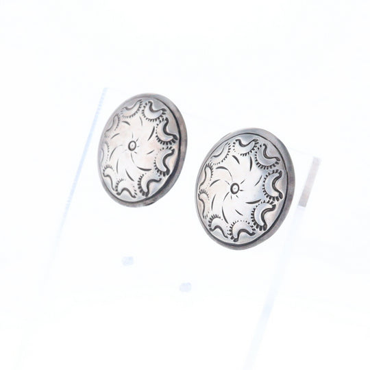 Native American Disc Earrings