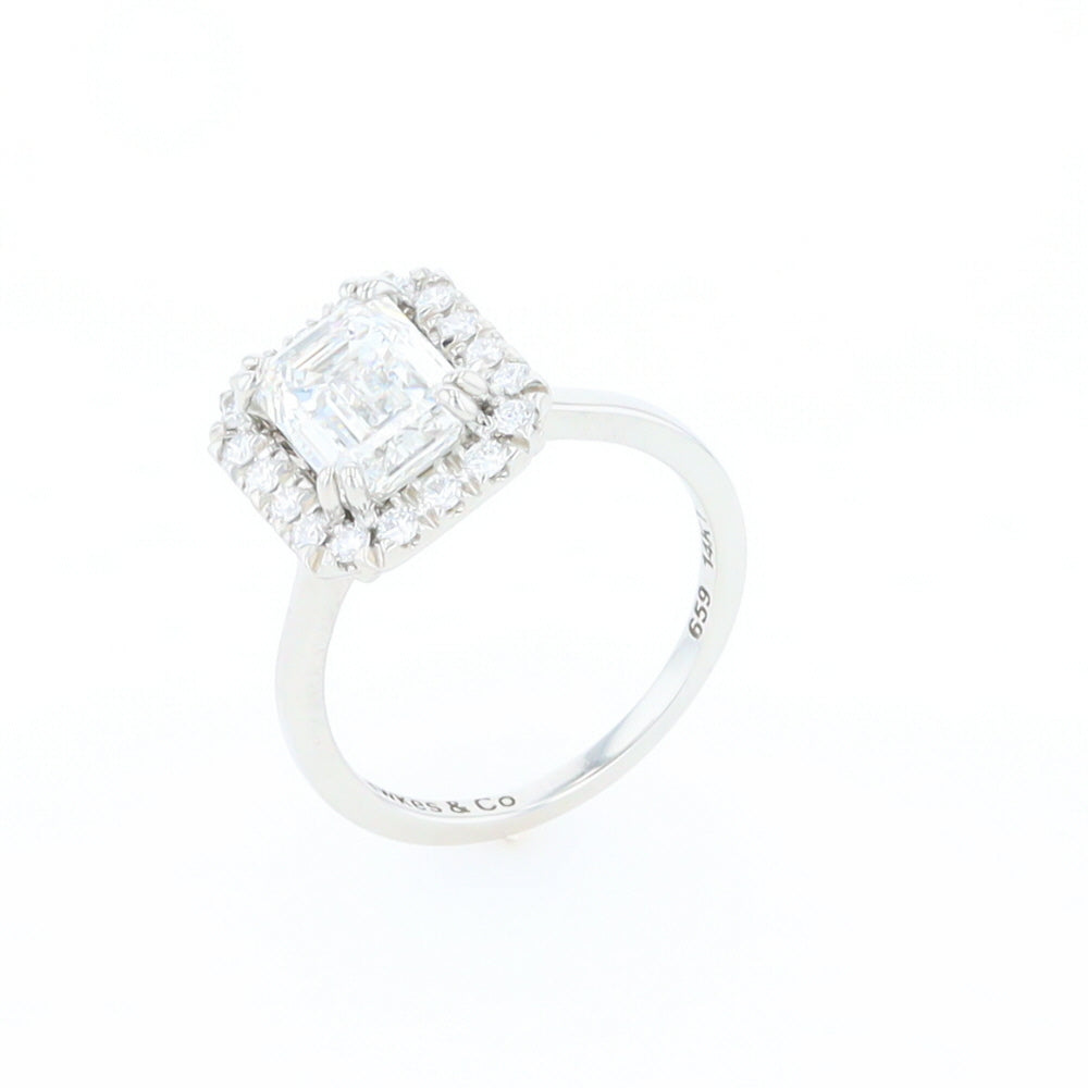 Emerald Cut Diamond Engagement Ring