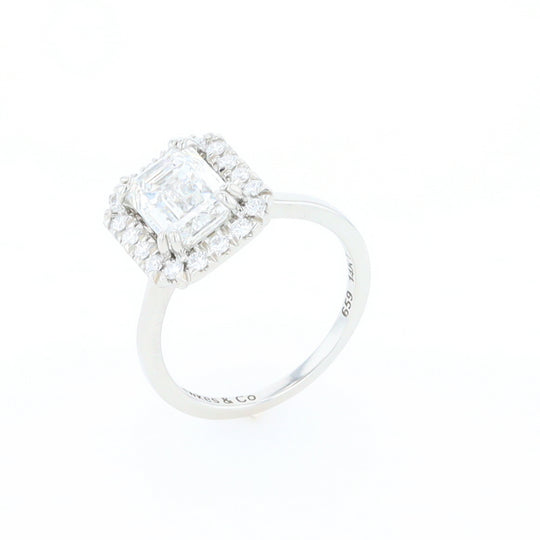 Emerald Cut Diamond Engagement Ring