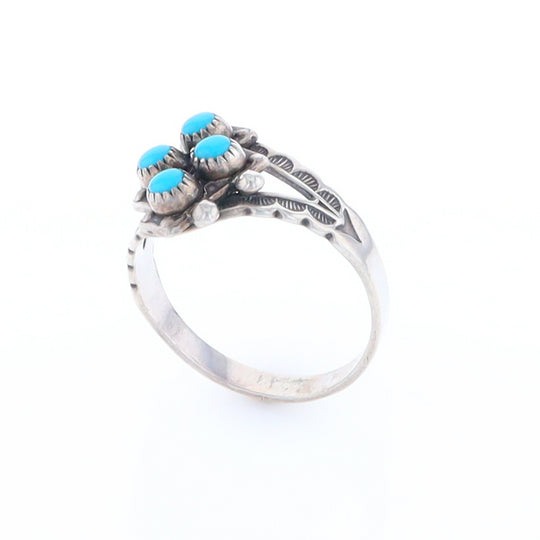 Native Four Stone Turquoise Ring