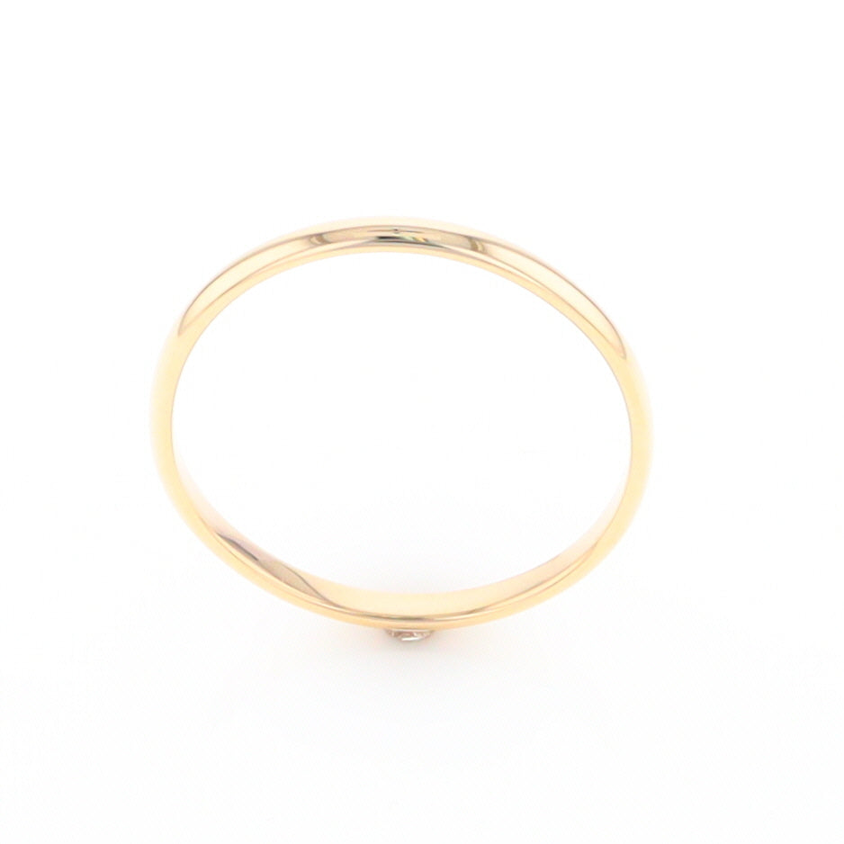 Thin Gold Wedding Band