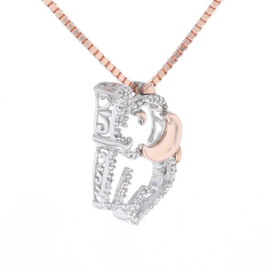 Elephant Diamond Pendant