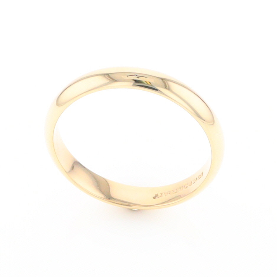 Plain Gold Men's Wedding Band