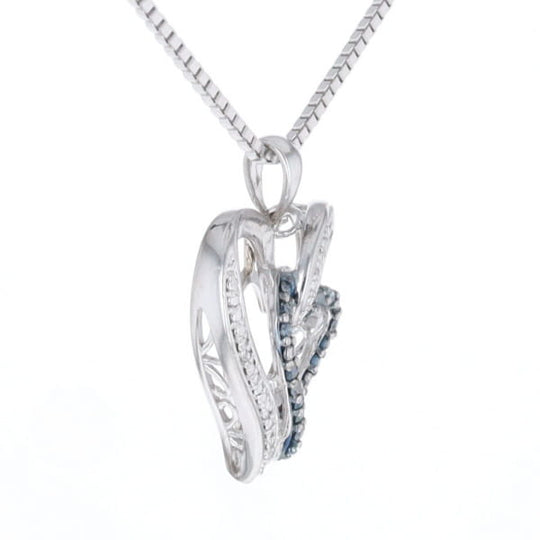 Double Open Heart Pendant