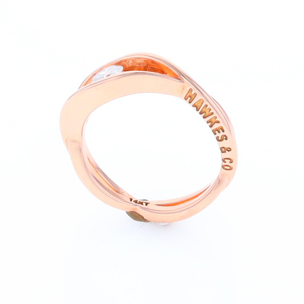 Entwined Bands of Love Ring (Ready to Ship)