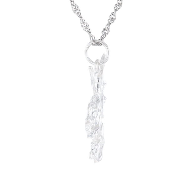 Silver Dragon Pendant