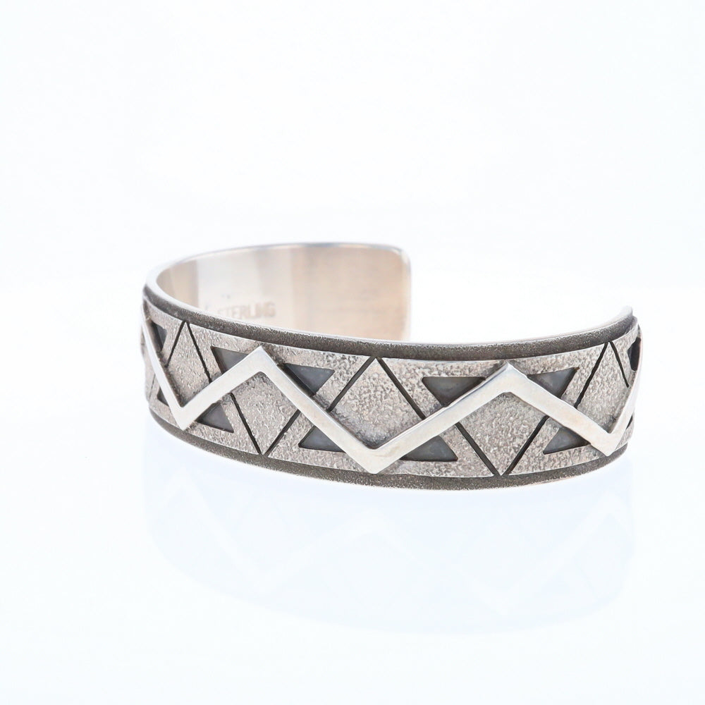 Native Zig Zag Cuff Bracelet