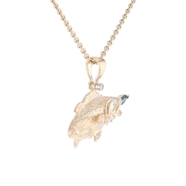 Large Mouth Bass Pendant