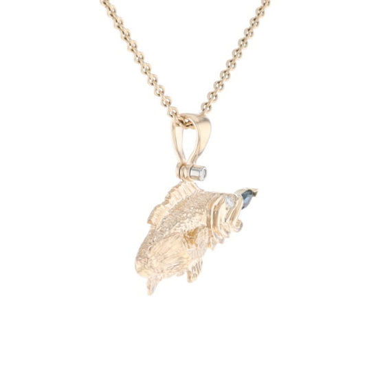 Large Mouth Bass Pendant
