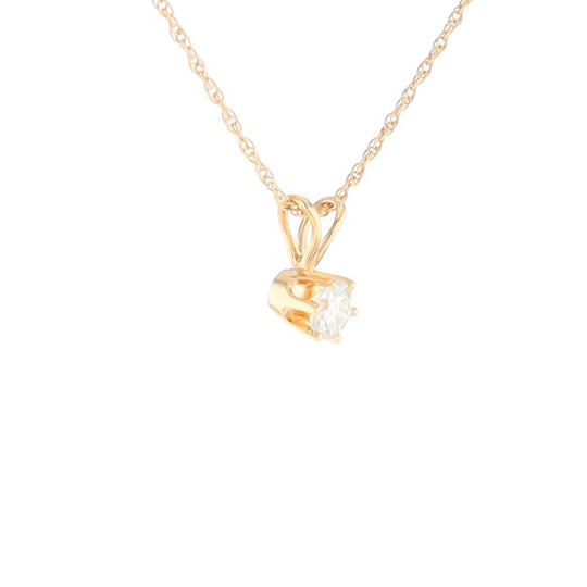 Solitaire Diamond Pendant