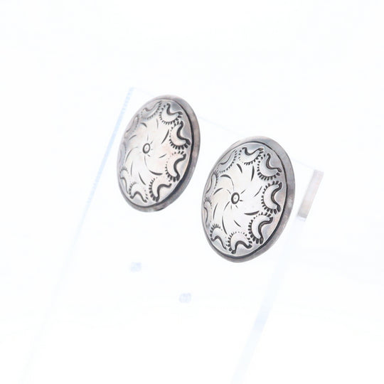 Native American Disc Earrings